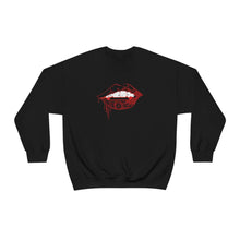 Load image into Gallery viewer, Vampire Lips Heavy Blend™ Crewneck Sweatshirt