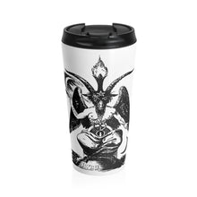 Load image into Gallery viewer, Baphomet Stainless Steel Travel Mug