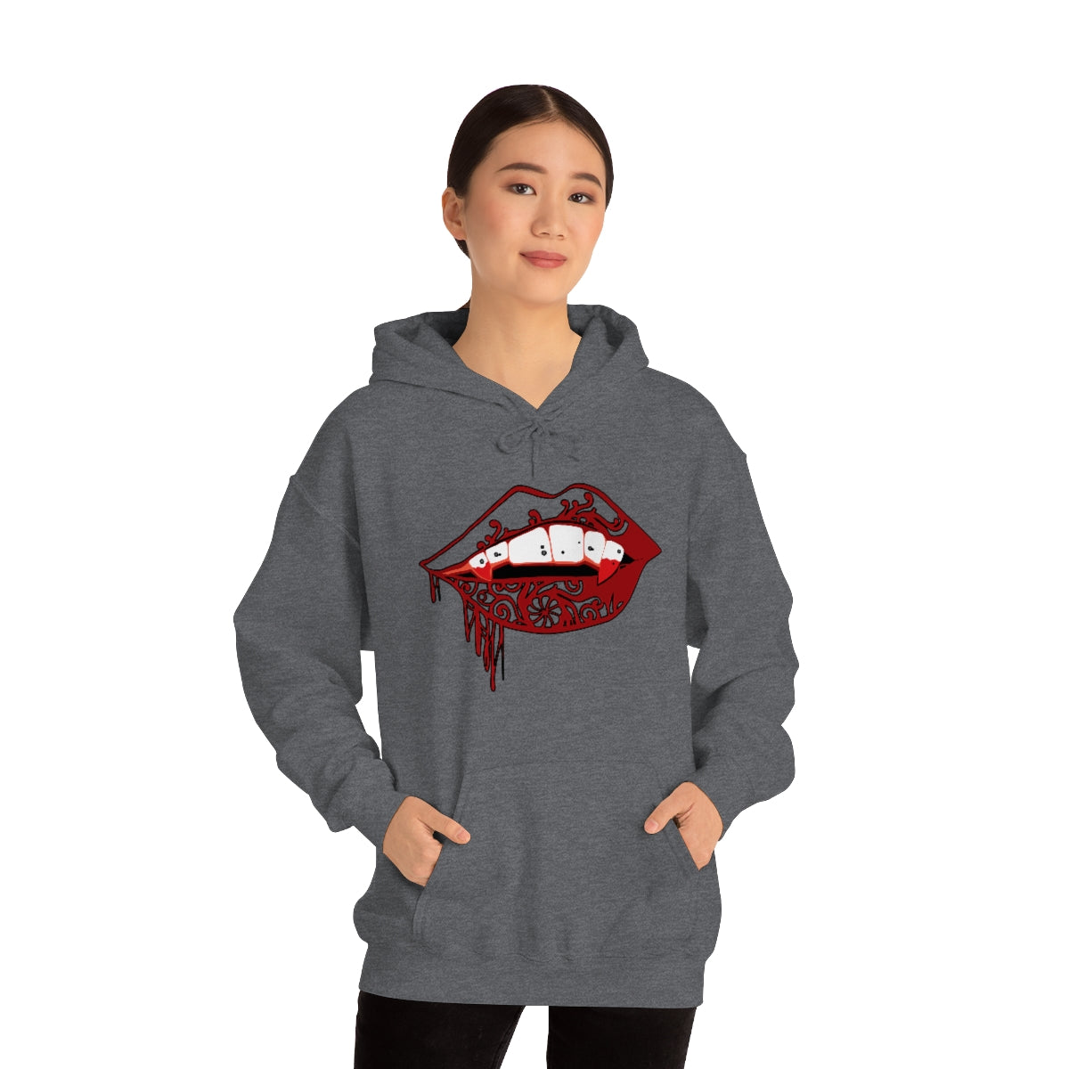Vampire Lips Heavy Blend™ Hooded Sweatshirt