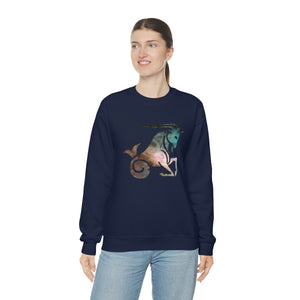 Capricorn Galaxy Heavy Blend™ Crewneck Sweatshirt