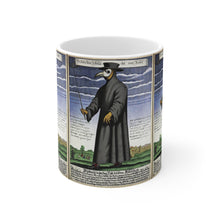 Load image into Gallery viewer, Plague Doctor Ceramic Mug 11oz