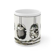 Load image into Gallery viewer, Scarabs Ceramic Mug 11oz