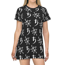 Load image into Gallery viewer, Saturn Seal All Over Print T-Shirt Mini-Dress