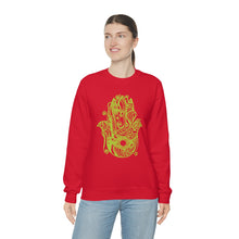Load image into Gallery viewer, Hamsa Heavy Blend™ Crewneck Sweatshirt