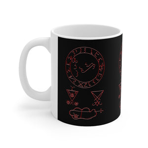 Lucifer Clauneck Ceramic Mug 11oz