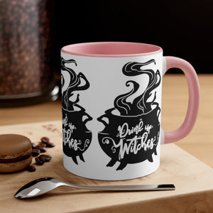 Drink Up Witches Accent Coffee Mug, 11oz