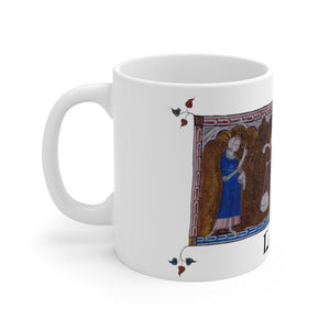 Libra Medieval Art Ceramic Mug 11oz