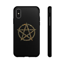 Load image into Gallery viewer, Garden Print Pentagram Tough Cases