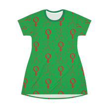 Load image into Gallery viewer, Venus Seal All Over Print T-Shirt Mini-Dress